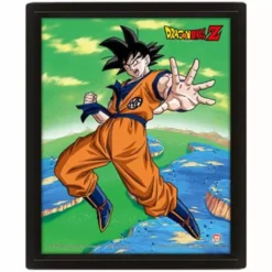 Pyramid International Dragon Ball Z - Cadre 3D Lenticular 26x20 - Transformation Super Saiyan