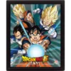 Pyramid International Dragon Ball Z - Cadre 3D Lenticular 26x20 - Power Of Saiyans