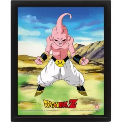 Pyramid International Dragon Ball Z - Cadre 3D Lenticular 26x20 - Two Sides Of Buu