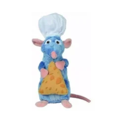 Disney - Ratatouille - Peluche 25 Cm - Remy Avec Toque + Fromage