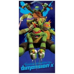 Teenage Mutant Ninja Turtles - Serviette De Plage En Coton 70 X 140 - Characters