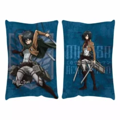 Attack On Titan - Coussin 50 X 35 Cm - Mikasa Ackermann